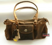 GreenBurry� Edelweiss Ledertasche Trachten Shopper 1751